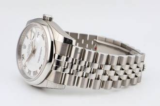 Thumbnail von Rolex Datejust 36 White Roman Dial - Jubilee - Stickers - 116200 2010