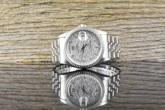Thumbnail von Tudor Prince Date Day 76214 Linen Diamond Dial Stahl Weißgold - Full Set 2013