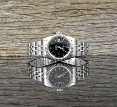 Thumbnail von Tudor Princess 92414 Stahl & Weißgold Automatic - unpoliert - Black Dial