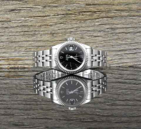  Tudor Princess 92414 Stahl & Weißgold Automatic - unpoliert - Black Dial 