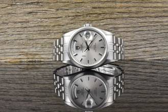 Thumbnail von Tudor Prince Date Day 76200 unpoliert Automatik B&P 2004