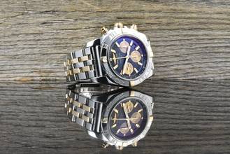 Thumbnail von Breitling Chronomat 44 Stahl / Roségold & Black Dial - Full Set 2012
