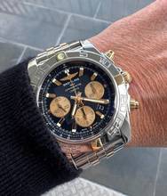 Thumbnail von Breitling Chronomat 44 Stahl / Roségold & Black Dial - Full Set 2012