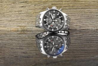 Thumbnail von IWC Fliegeruhr Spitfire Chronograph Pilot Chronograph Grey Dial - Full Set 2019