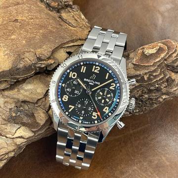 Breitling Avi Tribute Chronograph 42 - FULLSET 2023 - Ref. A23380 Geraman FULLSET + original invoice
