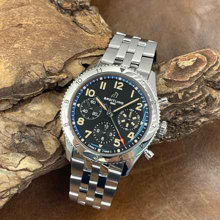  Breitling Avi Tribute Chronograph 42 - FULLSET 2023 - Ref. A23380 Geraman FULLSET + original invoice 