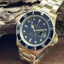 Thumbnail von Rolex Submariner Date Submariner Date - 18Kt Sarı Altın - Ref. 16618