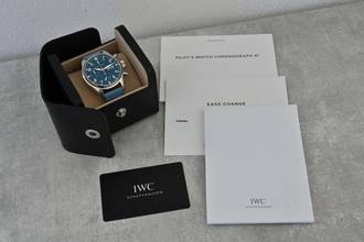 Thumbnail von IWC Fliegeruhr Chronograph Fliegerchronograph Pilots Chronograph 41 IW388117 Blue Dial