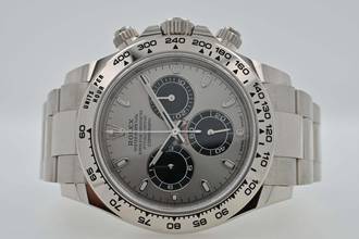 Thumbnail von Rolex Daytona Cosmograph Gri Dial 18k WG Rehaut 116509 Beyaz Altın