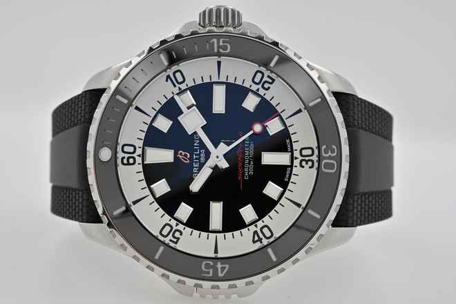  Breitling Superocean 46 46mm A17378211B1S1 Black Dial 