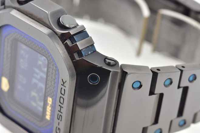 Casio G-Shock Mavi Siyah Kadran MRG-B5000BA-1DR MRG MR-G Titanyum