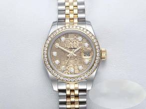 Thumbnail von Rolex Lady-Datejust 179383 Stahl Gelbgold 750 2016 Diamanten Automatik Stainless Steel 18kt Yellow Gold Jubilé-band Chronometer Oyster