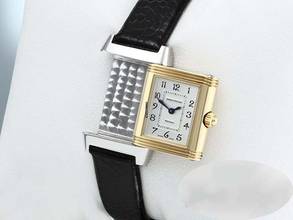 Thumbnail von Jaeger-LeCoultre Reverso Duetto Lady Stahl Gelbgold 750 266.5.44 Diamanten Gold