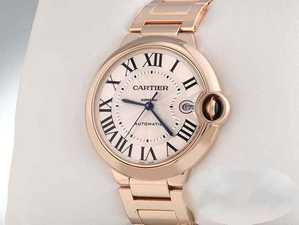  Cartier Ballon Bleu 40mm 2023 Rosegold 750 Wgbb0039 Automatik Gold 
