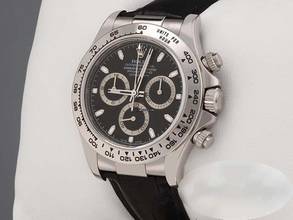 Thumbnail von Rolex Daytona 116519 Weissgold 750 2007 Lc100 Chronograph Leder Automatik Gold