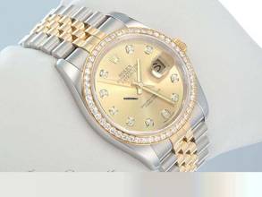 Thumbnail von Rolex Datejust 36 36mm 116243 2014 Stahl Gelbgold 750 Diamanten Automatik