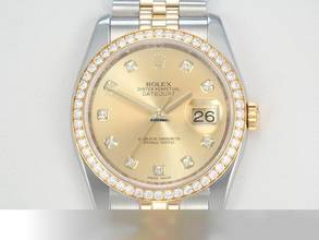 Thumbnail von Rolex Datejust 36 36mm 116243 2014 Stahl Gelbgold 750 Diamanten Automatik
