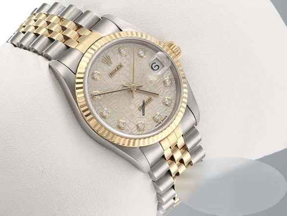  Rolex Datejust 31 Medium Stahl Gelbgold 750 Diamanten Automatik Stainless Steel 18kt Yellow Gold Stahl Jubilé-band Chronometer Oyster 