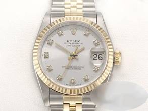 Thumbnail von Rolex Datejust 31 31mm 68273 Stahl Gelbgold 750 Diamanten Automatik Stainless Steel 18kt Yellow Gold Jubilé-band Chronometer Oyster