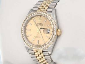Thumbnail von Rolex Datejust 36 126283 Rbr 2019 Çelik Sarı Altın 750 Elmas Otomatik Paslanmaz Çelik 18kt Sarı Altın Jubilé kayış Kronometre Oyster