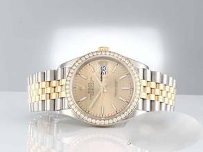 Thumbnail von Rolex Datejust 36 126283 Rbr 2019 Çelik Sarı Altın 750 Elmas Otomatik Paslanmaz Çelik 18kt Sarı Altın Jubilé kayış Kronometre Oyster