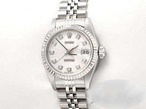Rolex Lady-Datejust Edelstahl Weissgold 750 2004 Diamanten Automatik Stahl Gold