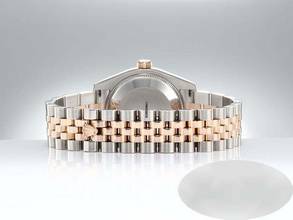 Thumbnail von Rolex Datejust 31 31mm 178271 2013 Lc110 Stahl Rosegold 750 Diamanten Gold