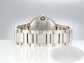 Thumbnail von Cartier Ballon Bleu 36mm Edelstahl Rosegold 750 Diamanten We902031 Stahl Gold