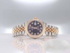Thumbnail von Rolex Lady-Datejust 28 279171 Edelstahl Rosegold 750 Diamanten Automatik Gold