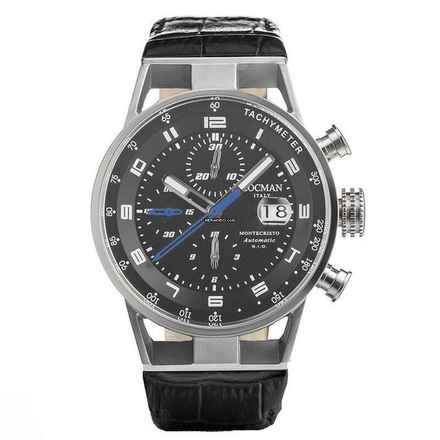  Locman Montecristo Italy Herrenuhr Montecristo Chrono Automatik aus Titanium / Stahl Ref. 0516A01S 