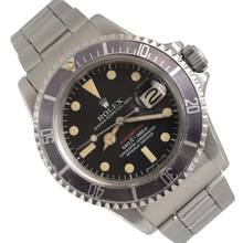 Thumbnail von Rolex Submariner Date 1680 MK5 red written dial 1972 Full Set