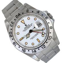 Thumbnail von Rolex Explorer II 16570 Grain of Mais dial 1991 Full Set TOP Condition