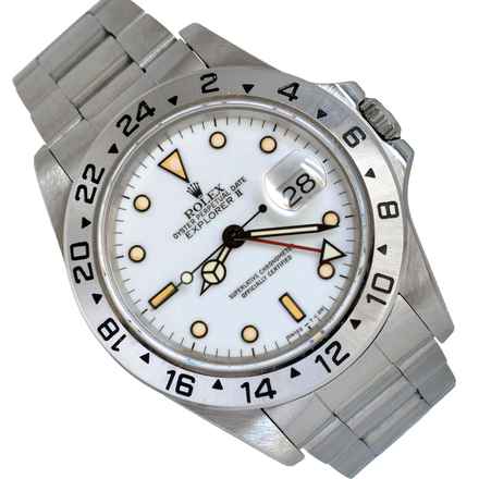 Rolex Explorer II 16570 Maiskorn-Zifferblatt 1991 Komplettset TOP Zustand