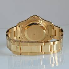 Thumbnail von Rolex Yacht-Master 68628 medium mit 35MM blauer Zifferblatt Gelbgold 18KT Komplettset TOP Zustand