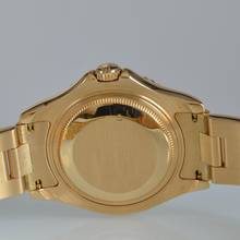 Thumbnail von Rolex Yacht-Master 68628 medium mit 35MM blauer Zifferblatt Gelbgold 18KT Komplettset TOP Zustand