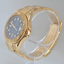 Thumbnail von Rolex Yacht-Master 68628 medium mit 35MM blauer Zifferblatt Gelbgold 18KT Komplettset TOP Zustand
