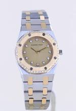 Thumbnail von Audemars Piguet Royal Oak Lady Çelik Altın Şampanya Elmas Lüks Klasik nadir