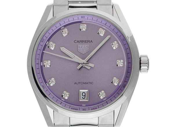  TAG Heuer Carrera Calibre 7 Date Ref.WBN2319.BA0001 2026 Full Set Ungetragen Carrera Date Calibre 7 Diamanten 