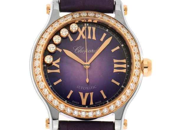  Chopard Happy Sport Diamanten Ref.278608-6012 2026 Full Set Ungetragen Happy Sport Diamanten 