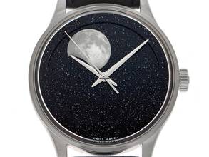 Thumbnail von Christopher Ward C1 Ay Fazı Ref.C01-40AMP2-S00B0 2023 Tam Set Kullanılmamış C1 Ay Fazı Deri Katlanır Tokalı