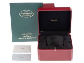 Thumbnail von Cartier Santos Dumont MM Medium Modell Ref.WGSA0022 2025 Full Set Ungetragen Santos-Dumont MM Medium Modell 18kt Roségold