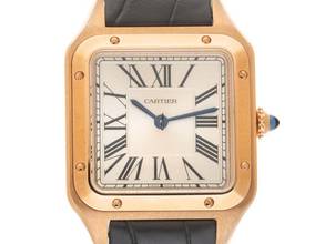 Thumbnail von Cartier Santos Dumont MM Medium Modell Ref.WGSA0022 2025 Full Set Ungetragen Santos-Dumont MM Medium Modell 18kt Roségold