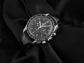 Thumbnail von Omega Speedmaster Professional Moonwatch Ref.311.33.42.30.01.001 2021 Full Set sehr gut Vintage Speedmaster Moonwatch Professional Krokoleder Faltschließe