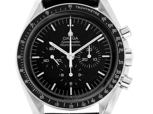  Omega Speedmaster Professional Moonwatch Ref.311.33.42.30.01.001 2021 Full Set sehr gut Vintage Speedmaster Moonwatch Professional Krokoleder Faltschließe 