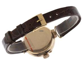Thumbnail von Rolex Art Deco 1942 original Box sehr gut Vintage Art Deco 9kt Gelbgold Krokoleder Klappdeckel 18g