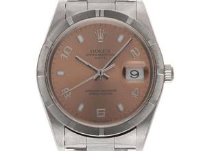 Thumbnail von Rolex Oyster Perpetual Date Ref.15210 2000 Kutu ve açıklama çok iyi Vintage Oyster Perpetual Date paslanmaz çelik