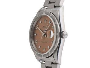 Thumbnail von Rolex Oyster Perpetual Date Ref.15210 2000 Box&Beschreibug sehr gut Vintage Oyster Perpetual Date Stahl