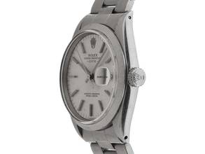 Thumbnail von Rolex Oyster Perpetual Date Ref.1500 1969 original Box sehr gut Vintage Oyster Perpetual Date open 6/9 Stahl