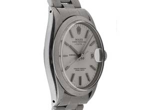 Thumbnail von Rolex Oyster Perpetual Date Ref.1500 1969 original Box sehr gut Vintage Oyster Perpetual Date open 6/9 Stahl