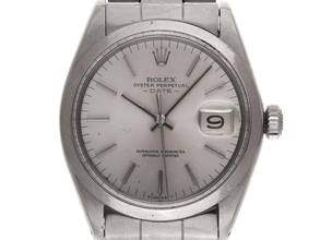 Thumbnail von Rolex Oyster Perpetual Date Ref.1500 1969 original Box sehr gut Vintage Oyster Perpetual Date open 6/9 Stahl